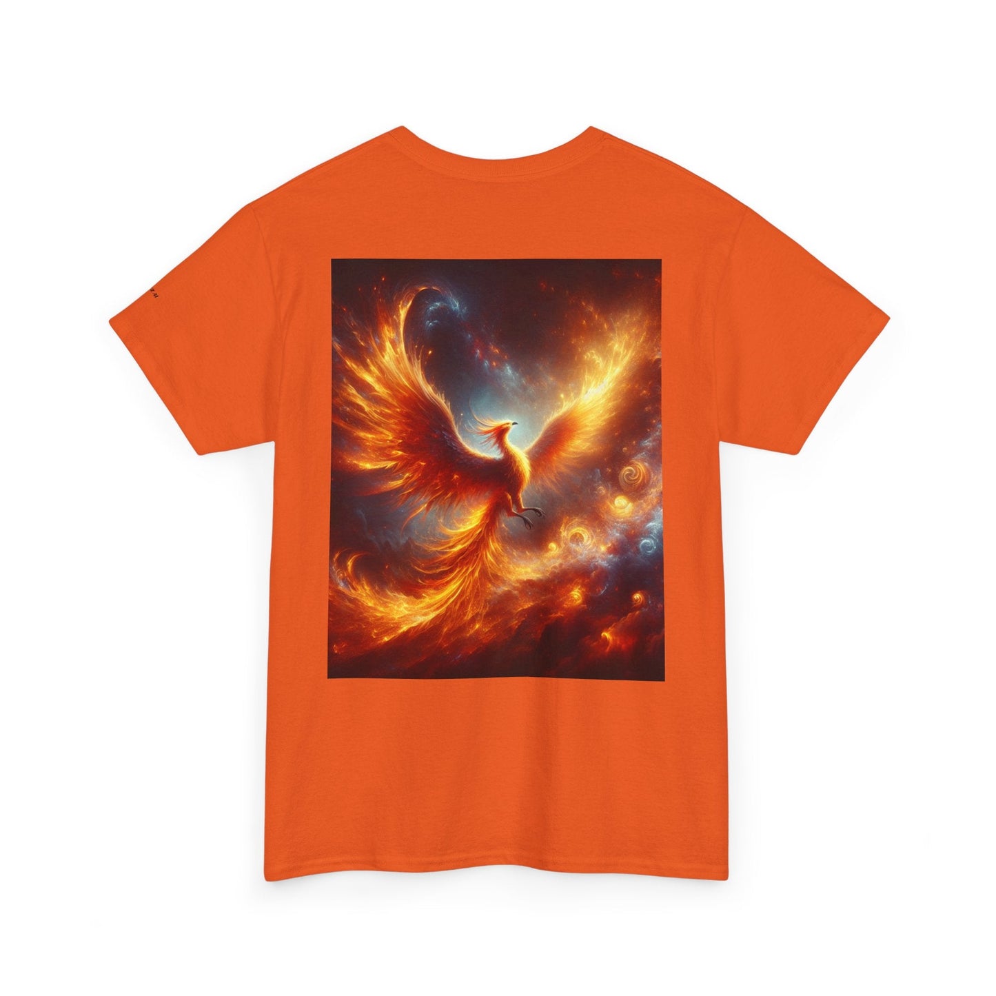 Phoenix Dreams Unisex Heavy Cotton Tee, Motivational T-Shirt, Positive Vibes Tee, Inspirational Gift, Spiritual Apparel - Anz AI