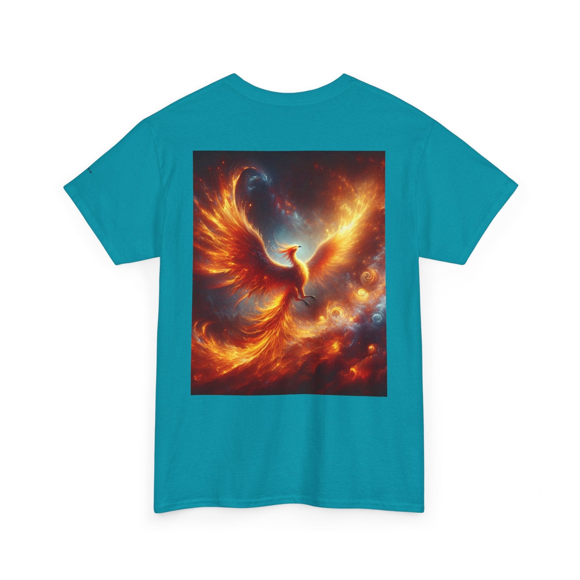 Phoenix Dreams Unisex Heavy Cotton Tee, Motivational T-Shirt, Positive Vibes Tee, Inspirational Gift, Spiritual Apparel - Anz AI