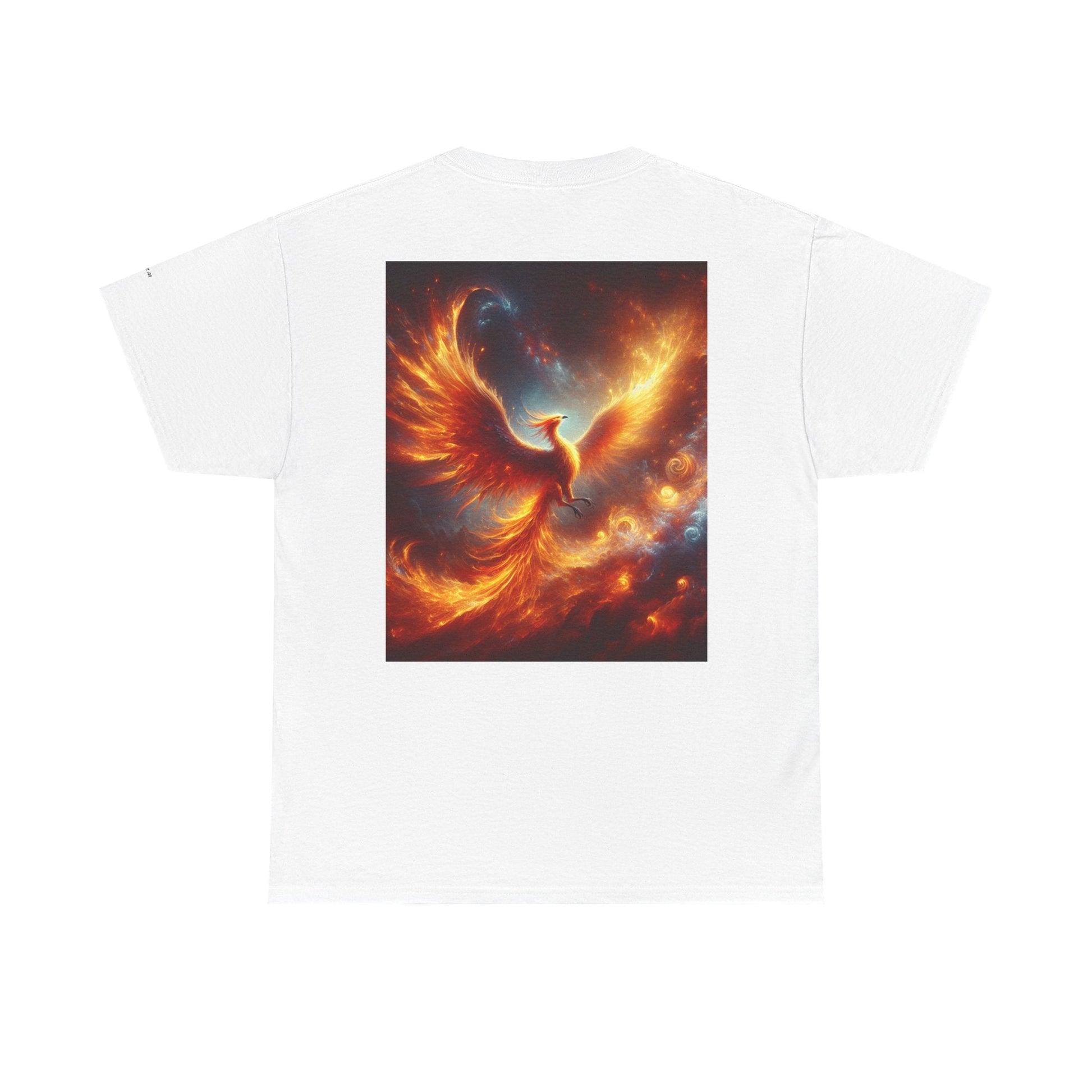 Phoenix Dreams Unisex Heavy Cotton Tee, Motivational T-Shirt, Positive Vibes Tee, Inspirational Gift, Spiritual Apparel - Anz AI