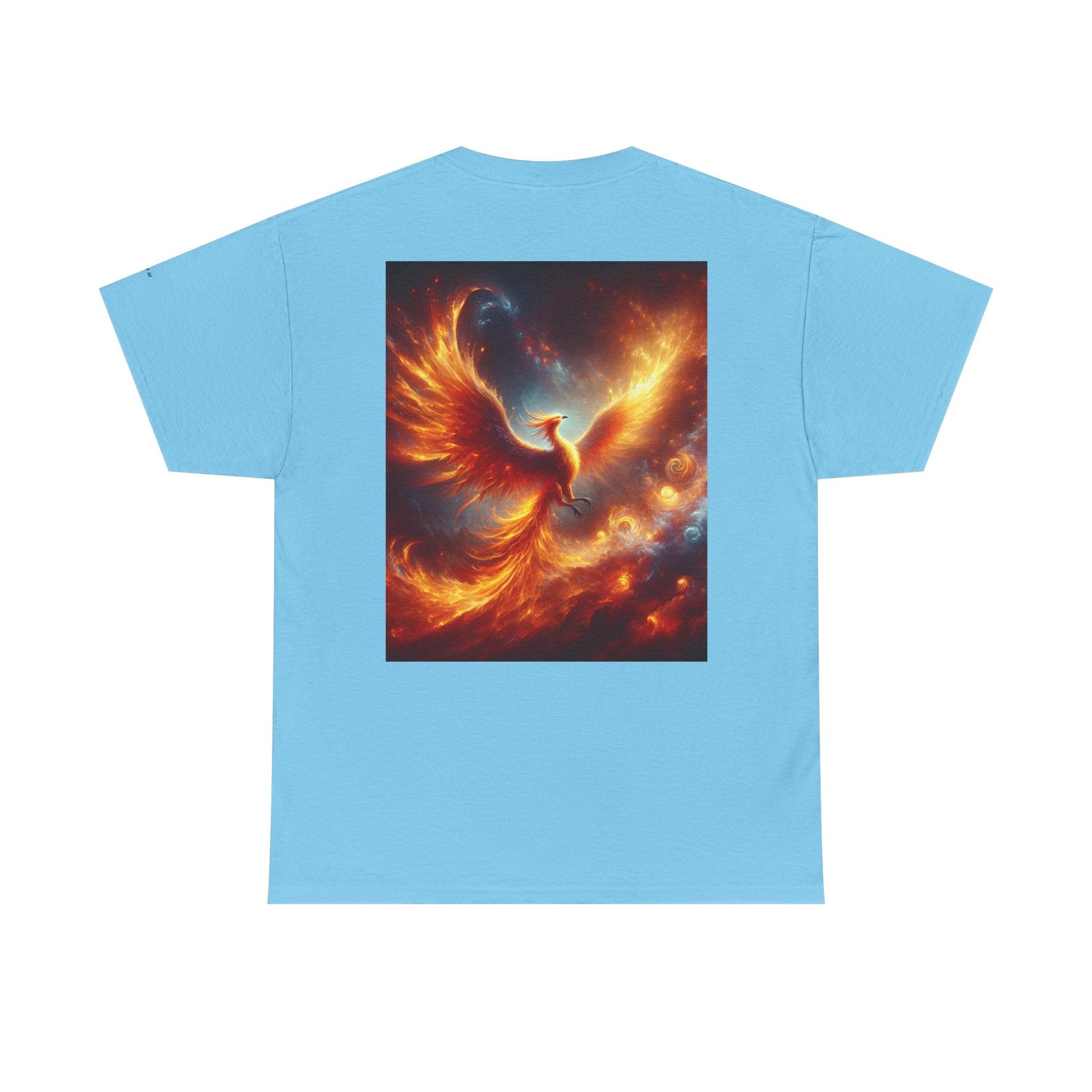 Phoenix Dreams Unisex Heavy Cotton Tee, Motivational T-Shirt, Positive Vibes Tee, Inspirational Gift, Spiritual Apparel - Anz AI