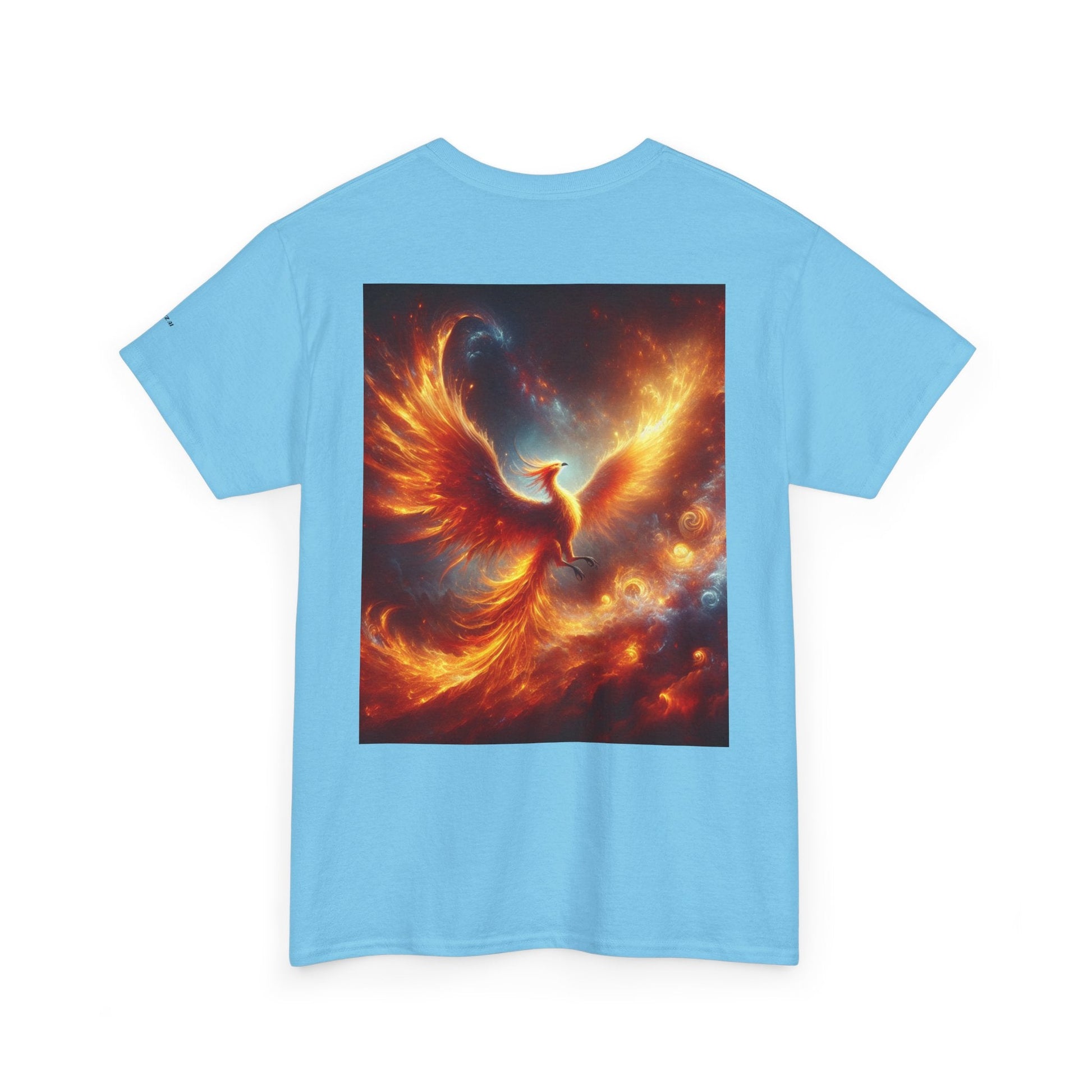 Phoenix Dreams Unisex Heavy Cotton Tee, Motivational T-Shirt, Positive Vibes Tee, Inspirational Gift, Spiritual Apparel - Anz AI