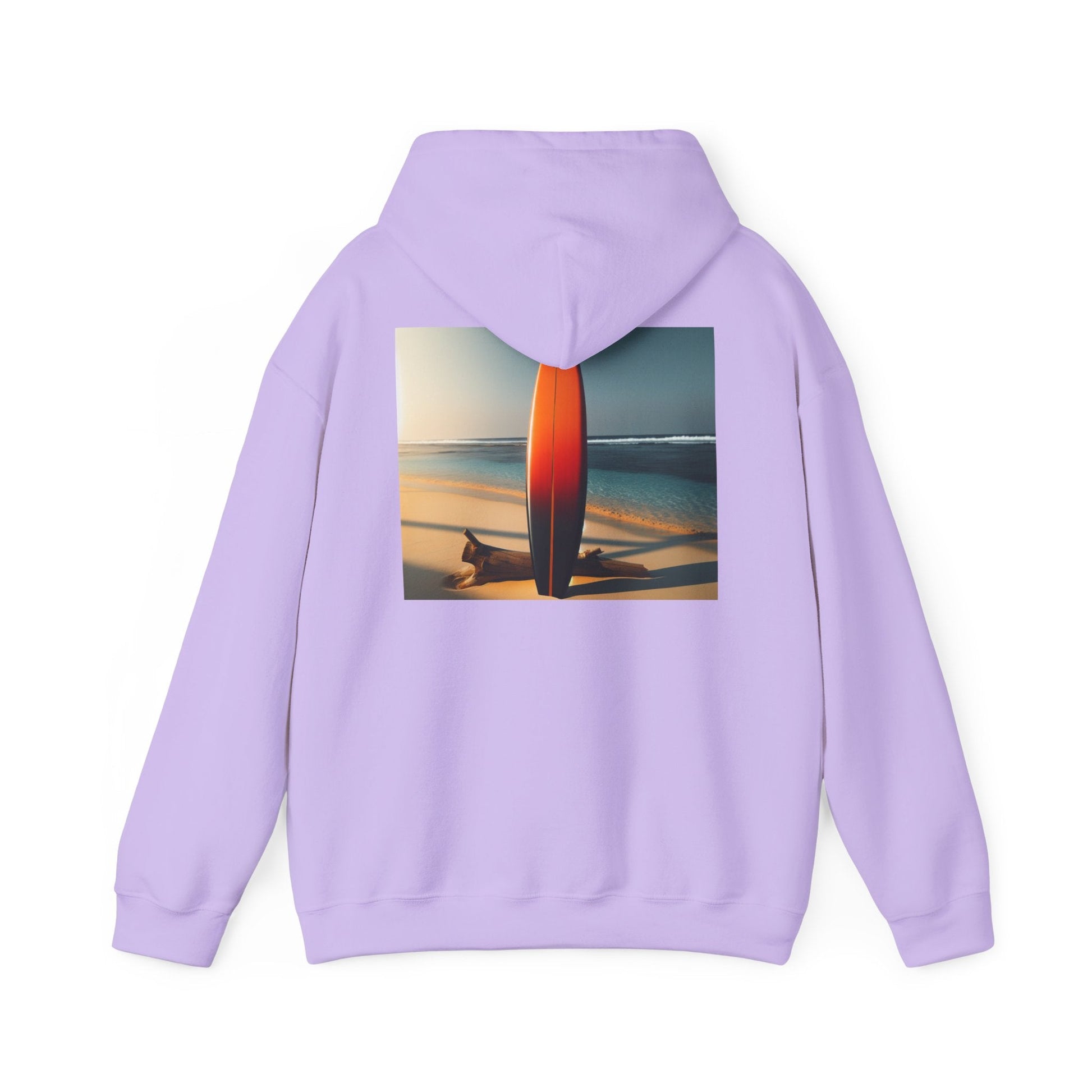 Surf's Up Unisex Hooded Sweatshirt - Ideal Beachwear, Summer Vibes, Surfing Essentials, Casual Lounge Wear, Gift for Surfers - Anz AI