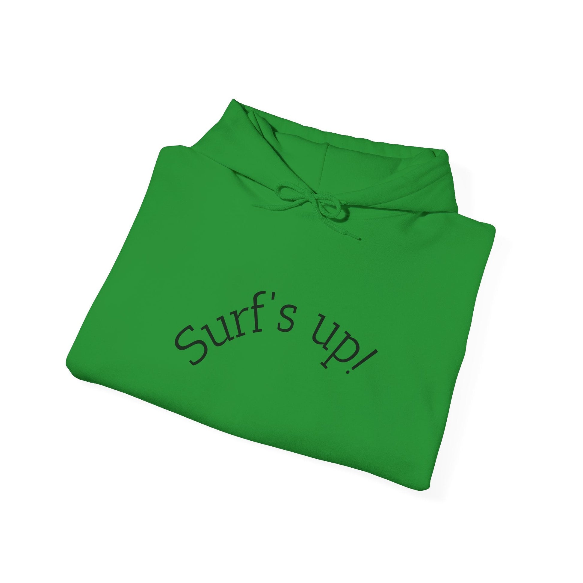 Surf's Up Unisex Hooded Sweatshirt - Ideal Beachwear, Summer Vibes, Surfing Essentials, Casual Lounge Wear, Gift for Surfers - Anz AI