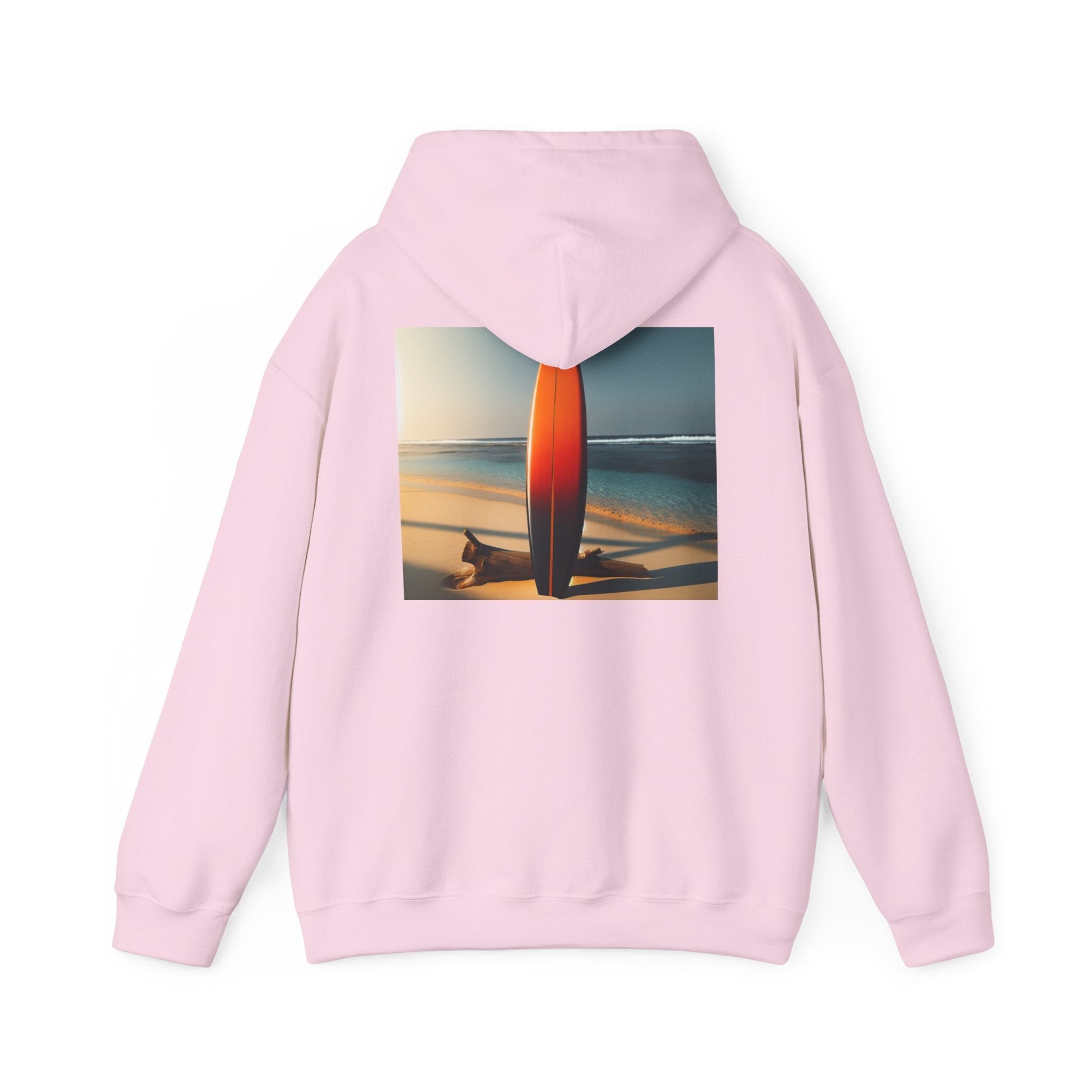 Surf's Up Unisex Hooded Sweatshirt - Ideal Beachwear, Summer Vibes, Surfing Essentials, Casual Lounge Wear, Gift for Surfers - Anz AI