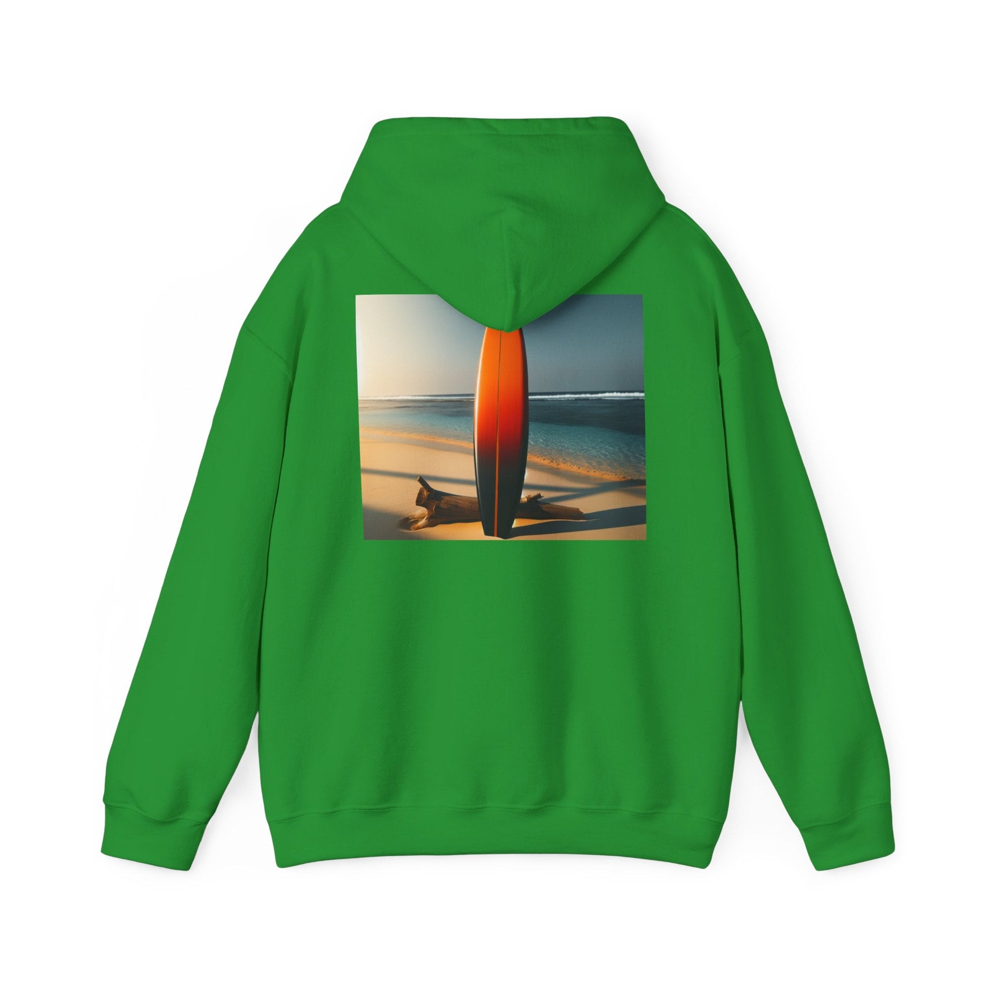 Surf's Up Unisex Hooded Sweatshirt - Ideal Beachwear, Summer Vibes, Surfing Essentials, Casual Lounge Wear, Gift for Surfers - Anz AI