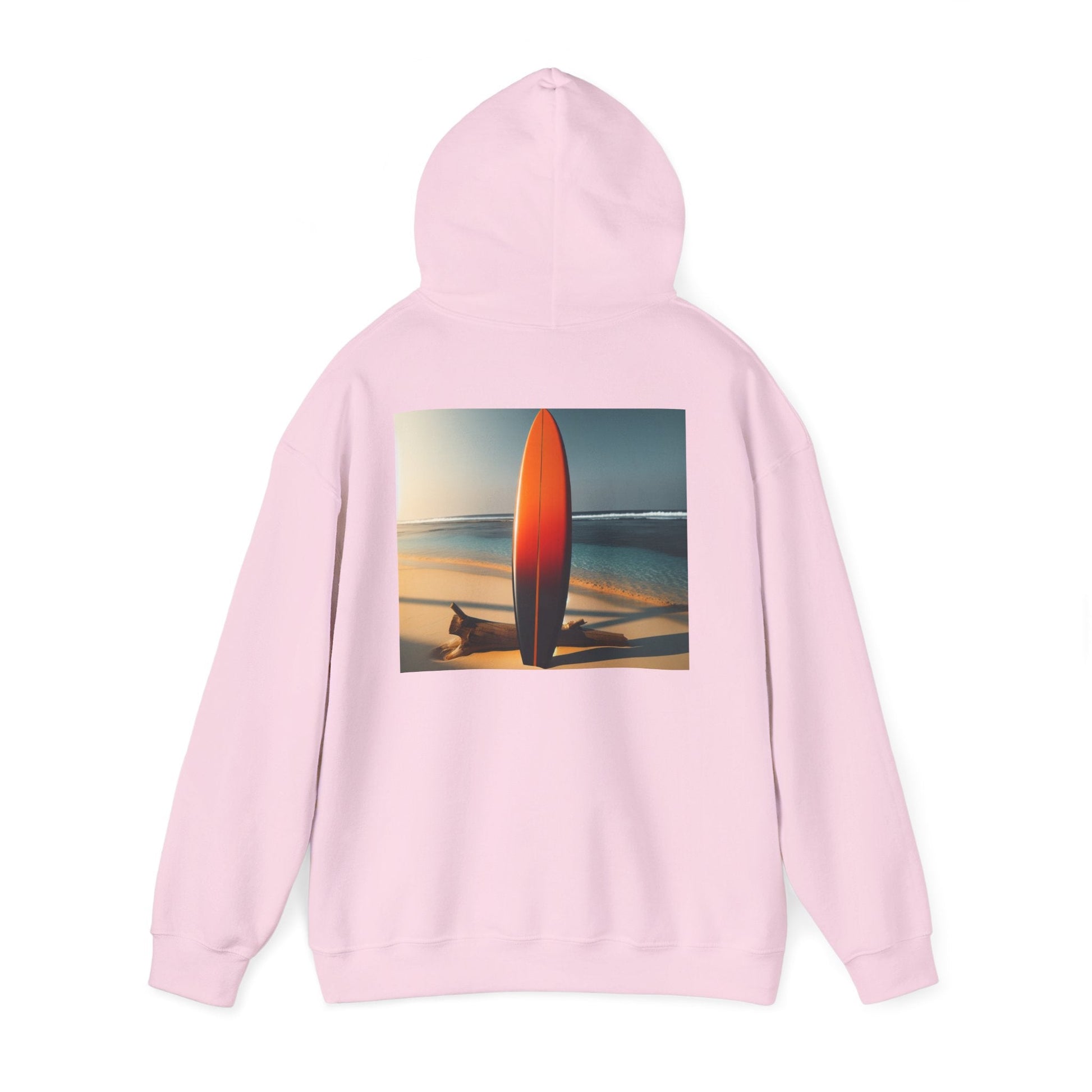 Surf's Up Unisex Hooded Sweatshirt - Ideal Beachwear, Summer Vibes, Surfing Essentials, Casual Lounge Wear, Gift for Surfers - Anz AI
