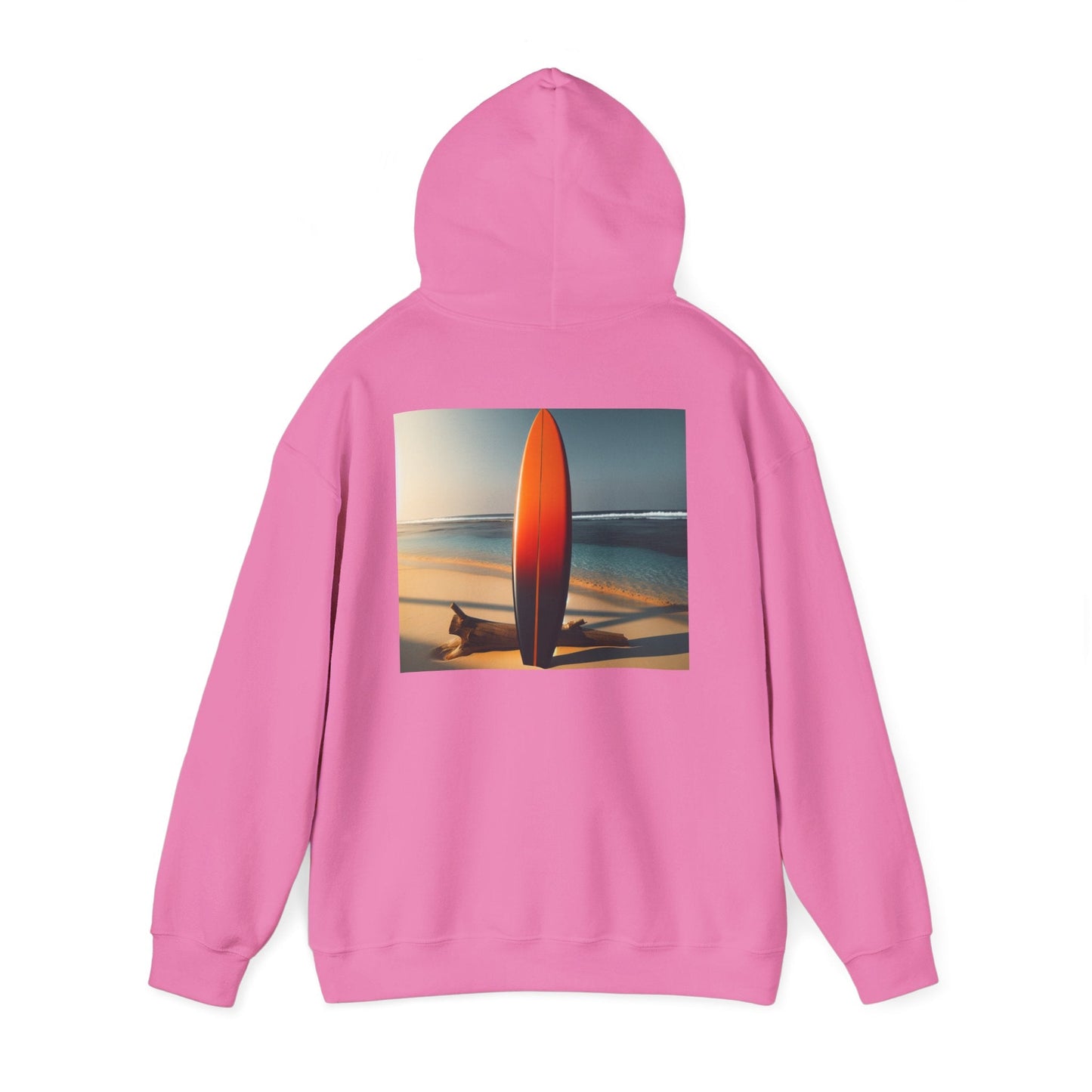 Surf's Up Unisex Hooded Sweatshirt - Ideal Beachwear, Summer Vibes, Surfing Essentials, Casual Lounge Wear, Gift for Surfers - Anz AI