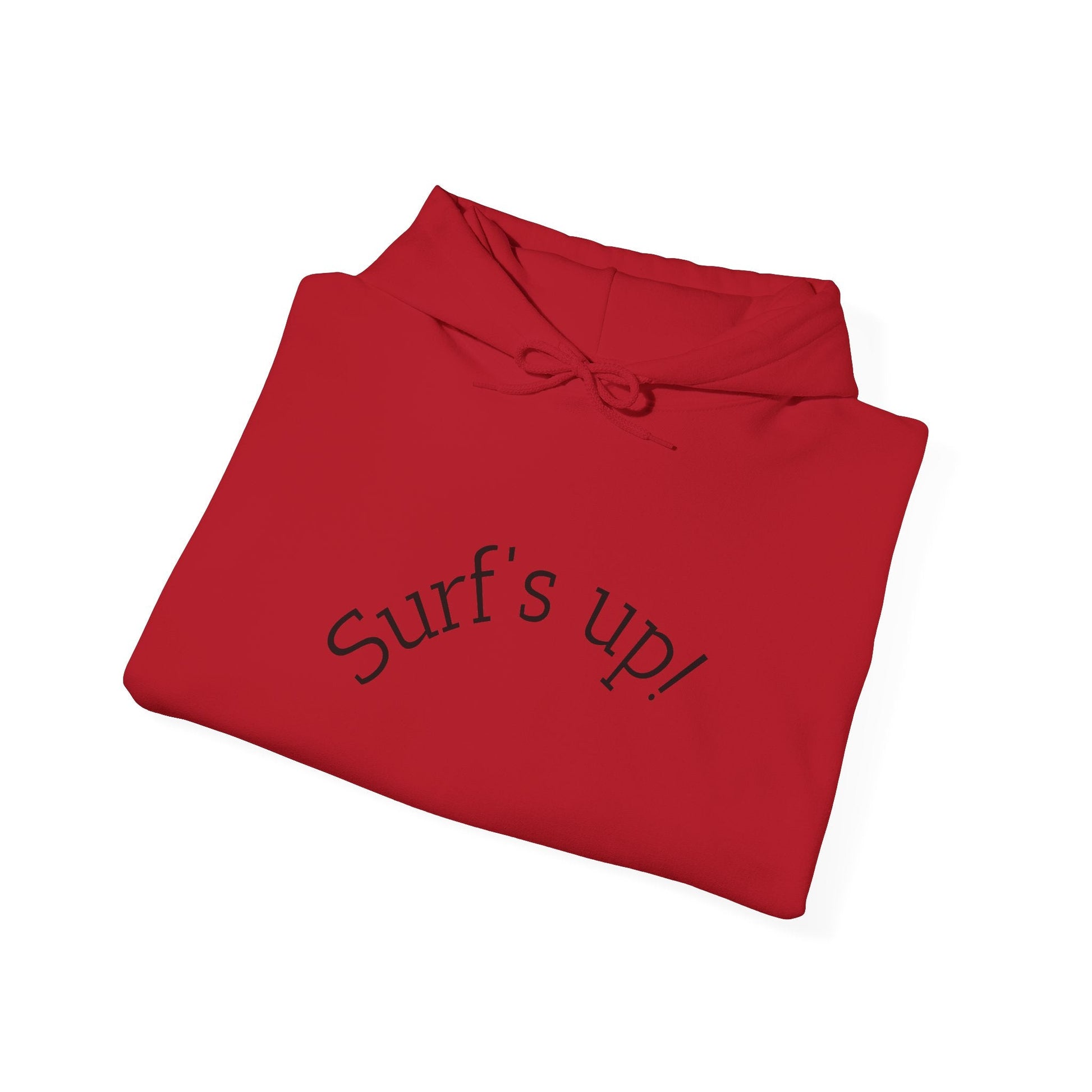 Surf's Up Unisex Hooded Sweatshirt - Ideal Beachwear, Summer Vibes, Surfing Essentials, Casual Lounge Wear, Gift for Surfers - Anz AI