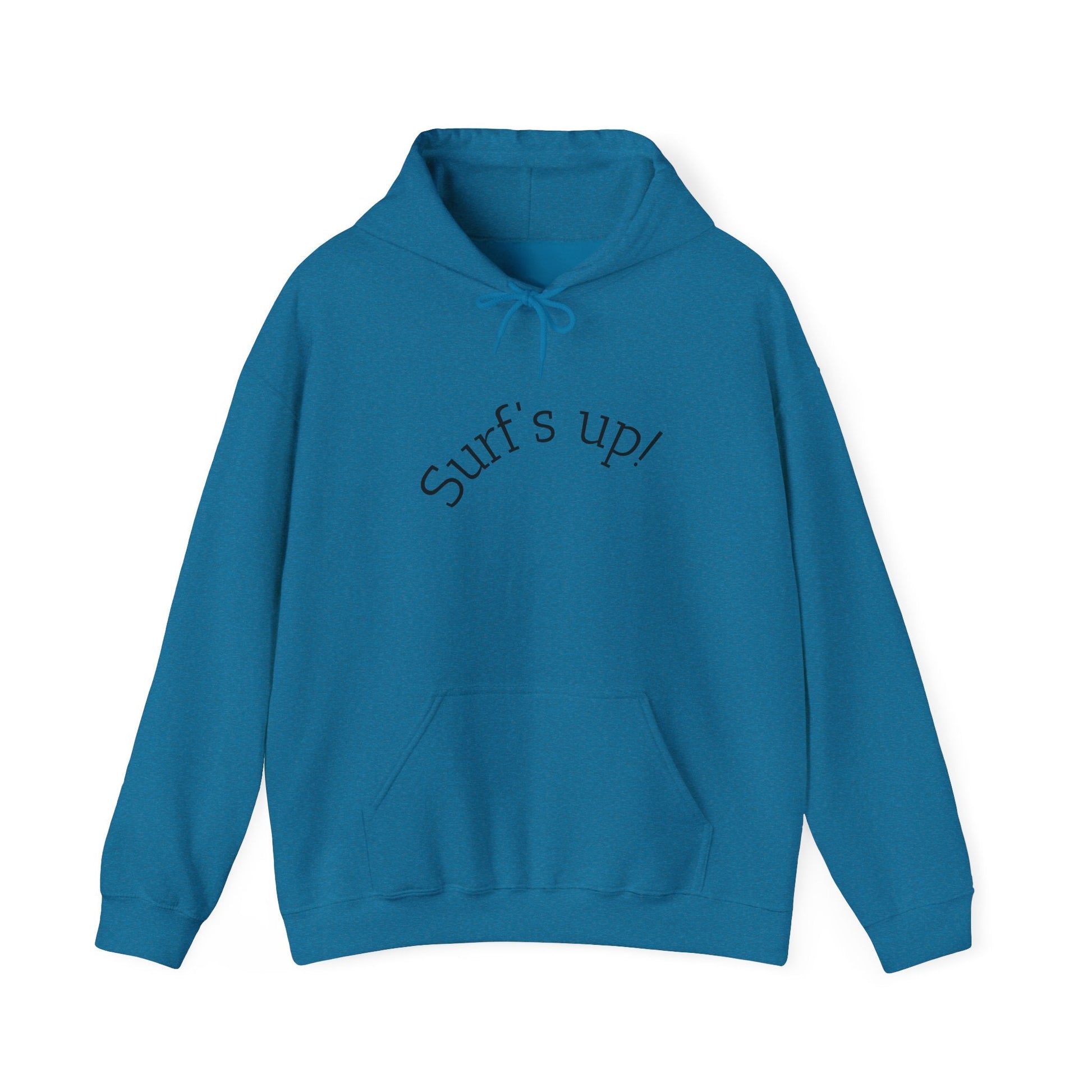 Surf's Up Unisex Hooded Sweatshirt - Ideal Beachwear, Summer Vibes, Surfing Essentials, Casual Lounge Wear, Gift for Surfers - Anz AI