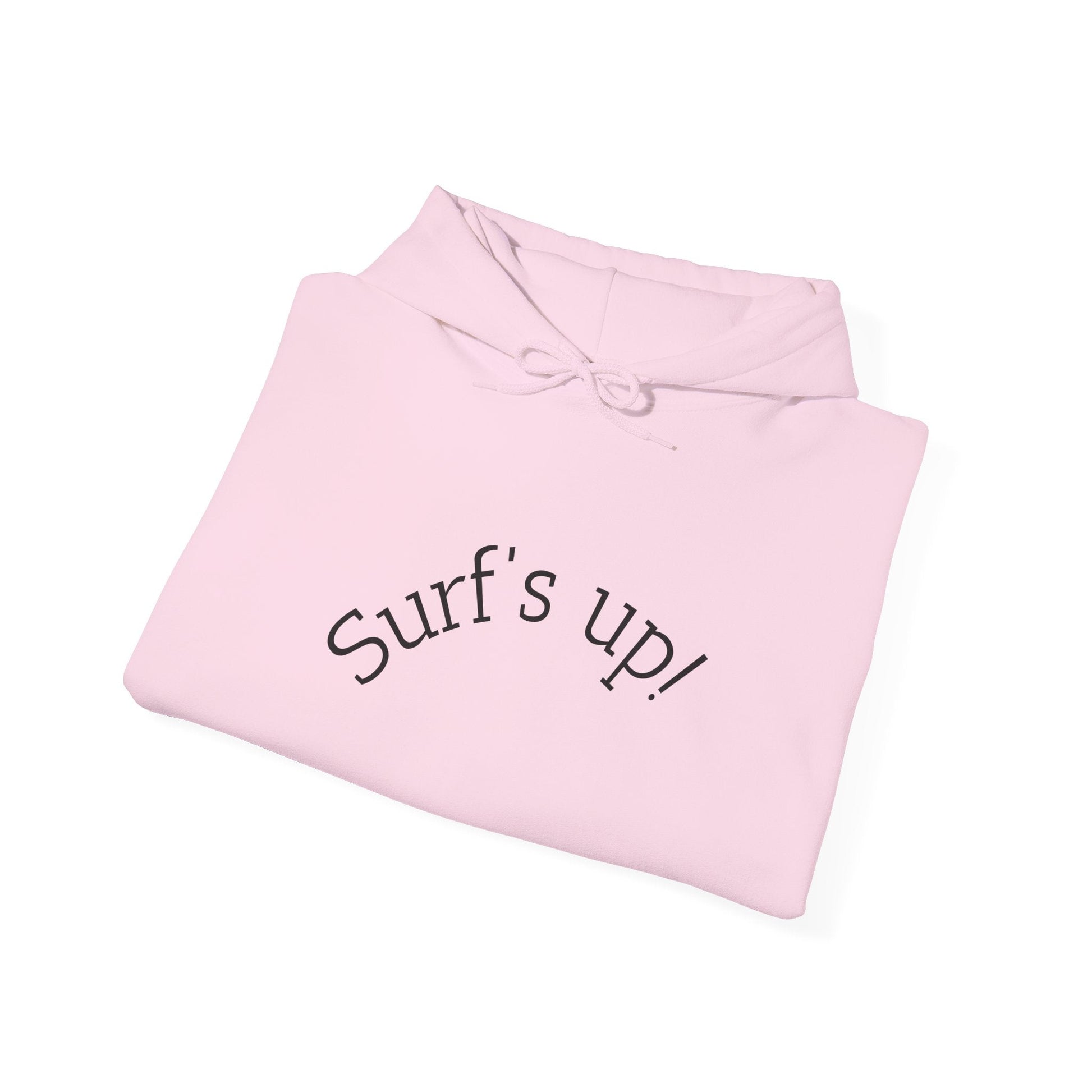 Surf's Up Unisex Hooded Sweatshirt - Ideal Beachwear, Summer Vibes, Surfing Essentials, Casual Lounge Wear, Gift for Surfers - Anz AI