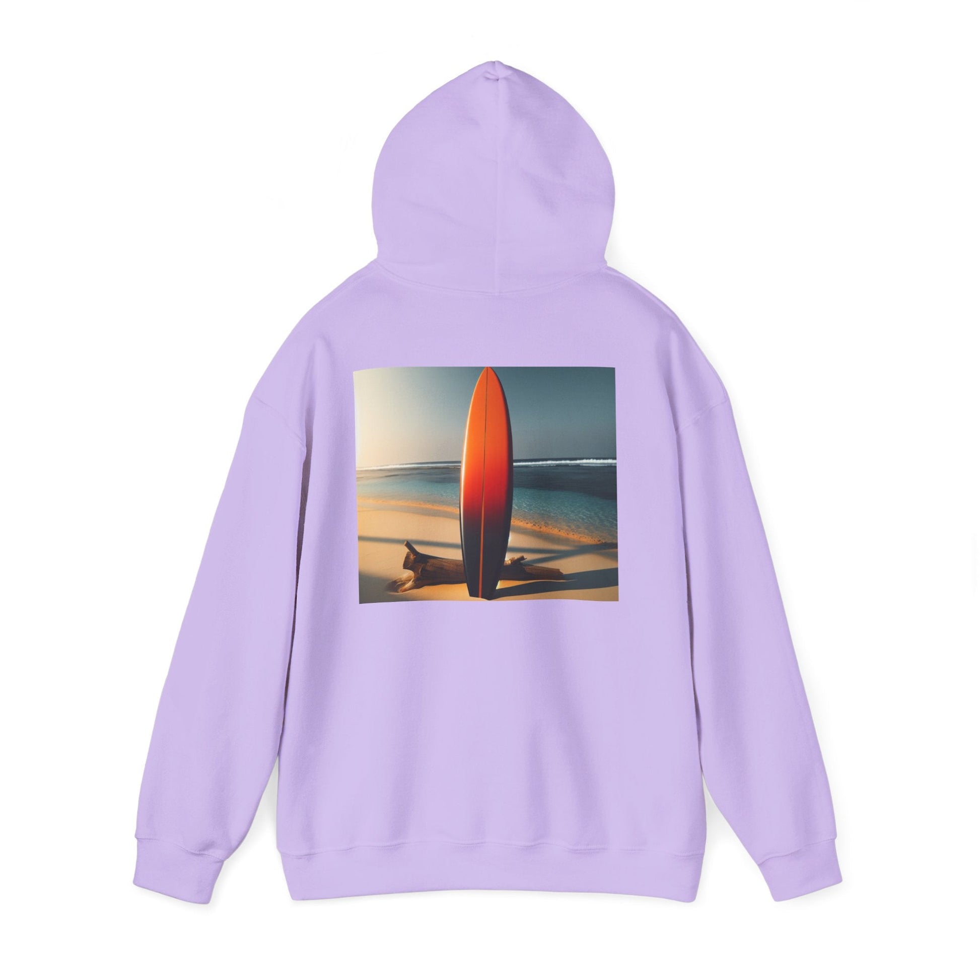 Surf's Up Unisex Hooded Sweatshirt - Ideal Beachwear, Summer Vibes, Surfing Essentials, Casual Lounge Wear, Gift for Surfers - Anz AI