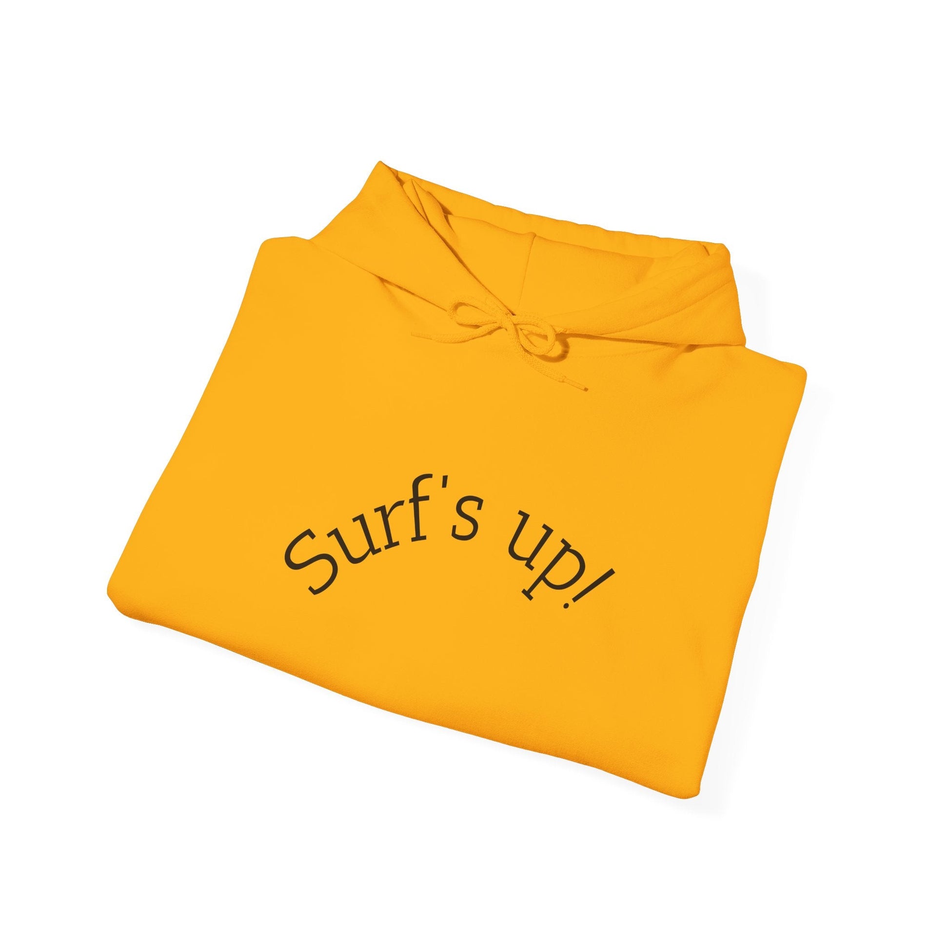 Surf's Up Unisex Hooded Sweatshirt - Ideal Beachwear, Summer Vibes, Surfing Essentials, Casual Lounge Wear, Gift for Surfers - Anz AI