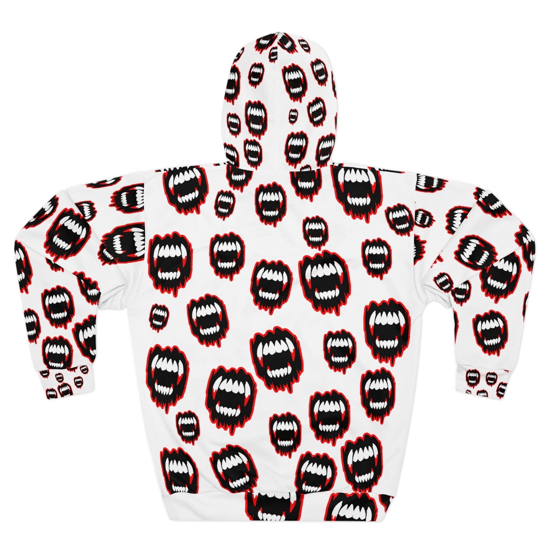 Unisex Pullover Hoodie with Bold Monster Faces - Comfortable, Stylish, and Fun - Anz AI